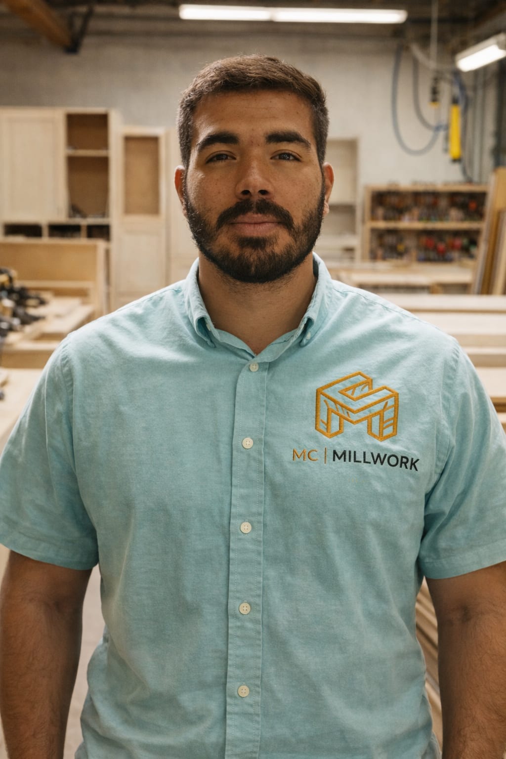 Mario Castillo, co-founder of MC Millwork